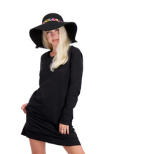Load image into Gallery viewer, Organic Cotton 'Everyday' Long Sleeve Pocket T Shirt Dress
