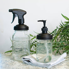 Load image into Gallery viewer, Mason Jar Sprayer &amp; Pump Lid Set
