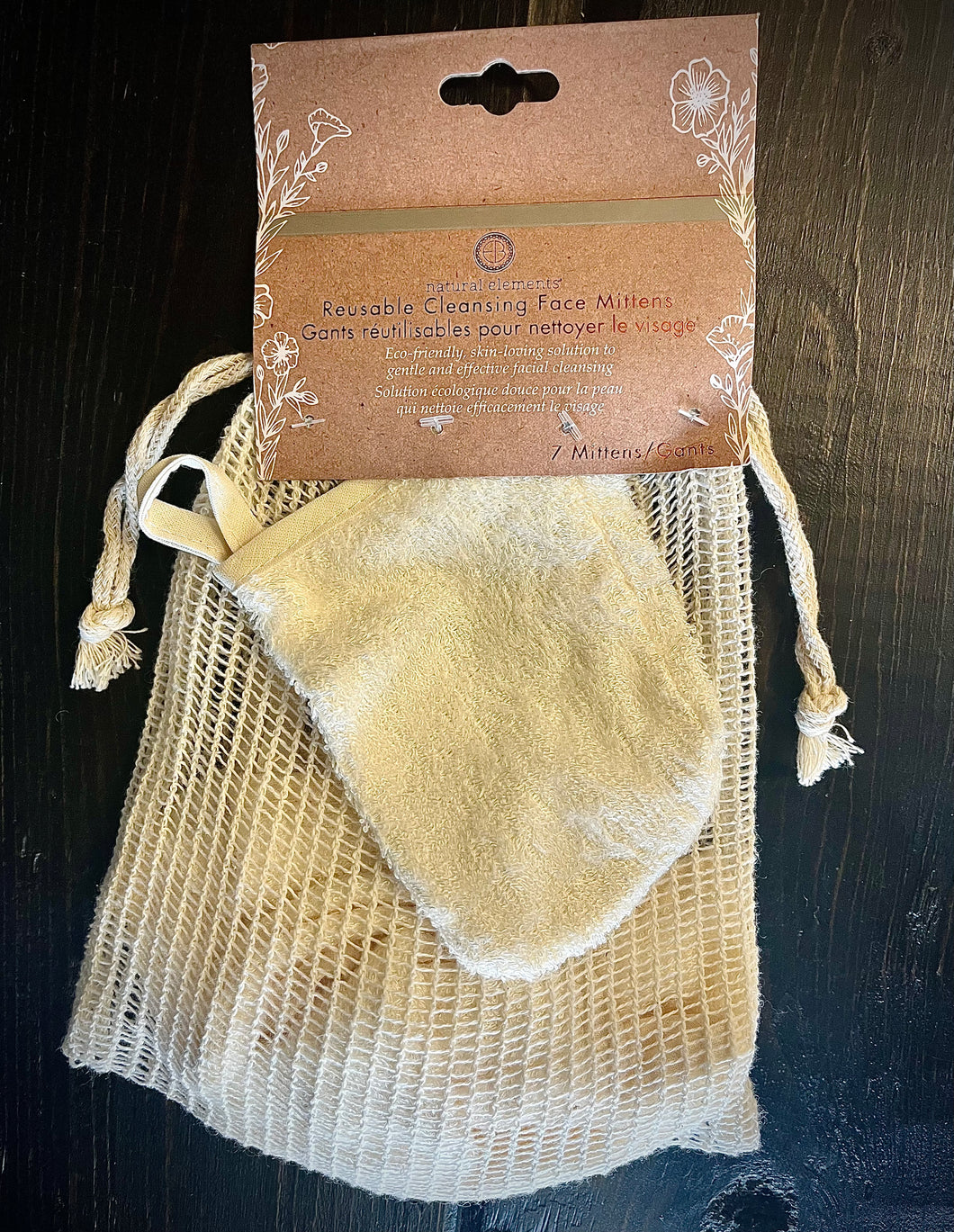 Reusable Cleansing Face Mittens