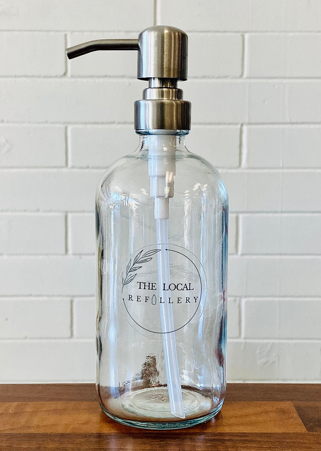 Glass Pump Bottles