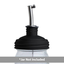 Load image into Gallery viewer, Mason Jar Oil Pour Spout Lid
