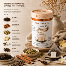 Load image into Gallery viewer, Vanilla Chai Luxury Black Tea | Canadian | 24ct
