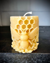Load image into Gallery viewer, Mini Beeswax Beehive Candle
