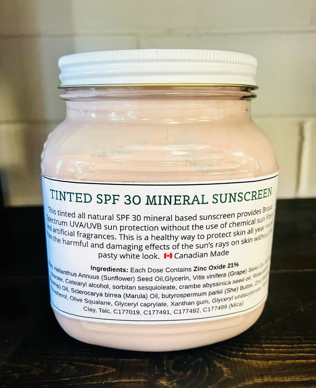 Tinted SPF 30 Mineral Sunscreen - 1g BULK (#409)