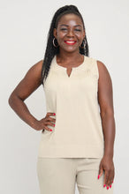 Load image into Gallery viewer, Blue Sky Scarlette Tank- Linen Bamboo
