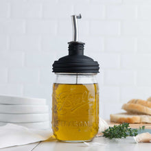 Load image into Gallery viewer, Mason Jar Oil Pour Spout Lid
