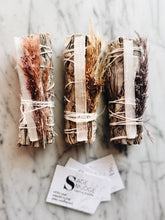 Load image into Gallery viewer, Selenite Healing Smudge Bundle Trio
