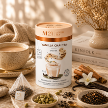 Load image into Gallery viewer, Vanilla Chai Luxury Black Tea | Canadian | 24ct
