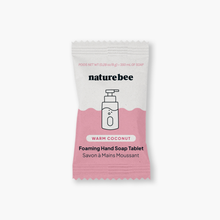 Load image into Gallery viewer, Warm Coconut Foaming Hand Soap Tablet
