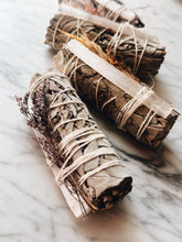 Load image into Gallery viewer, Selenite Healing Smudge Bundle Trio
