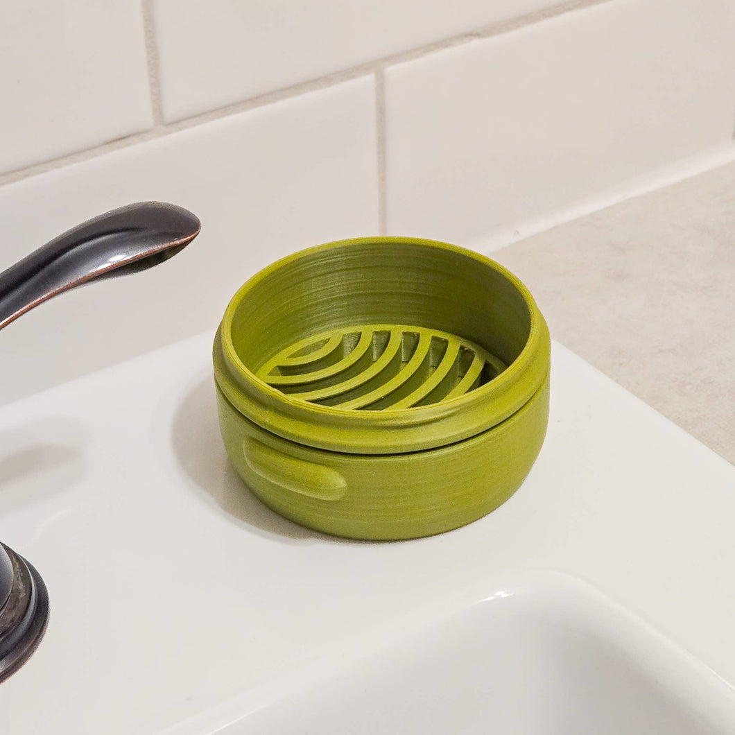 Travel Soap Case (Single Round)