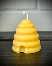 Load image into Gallery viewer, Mini Beeswax Beehive Candle
