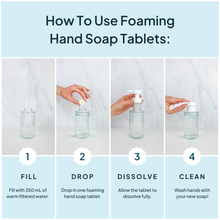 Load image into Gallery viewer, Warm Coconut Foaming Hand Soap Tablet
