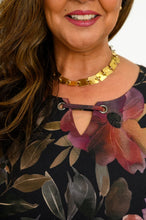 Load image into Gallery viewer, Blue Sky Gemi Long Sleeve Top - Pink Petals
