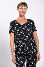 Load image into Gallery viewer, Blue Sky Bamboo Sleep Shirt &#39;Moonstruck&#39;
