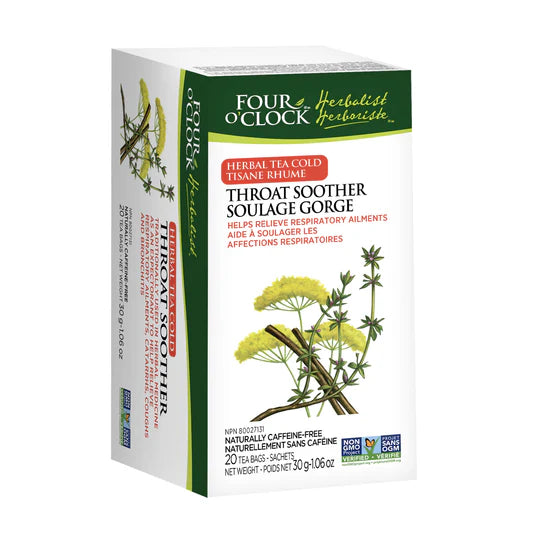 Throat Soother Herbal Tea by Four O'Clock
