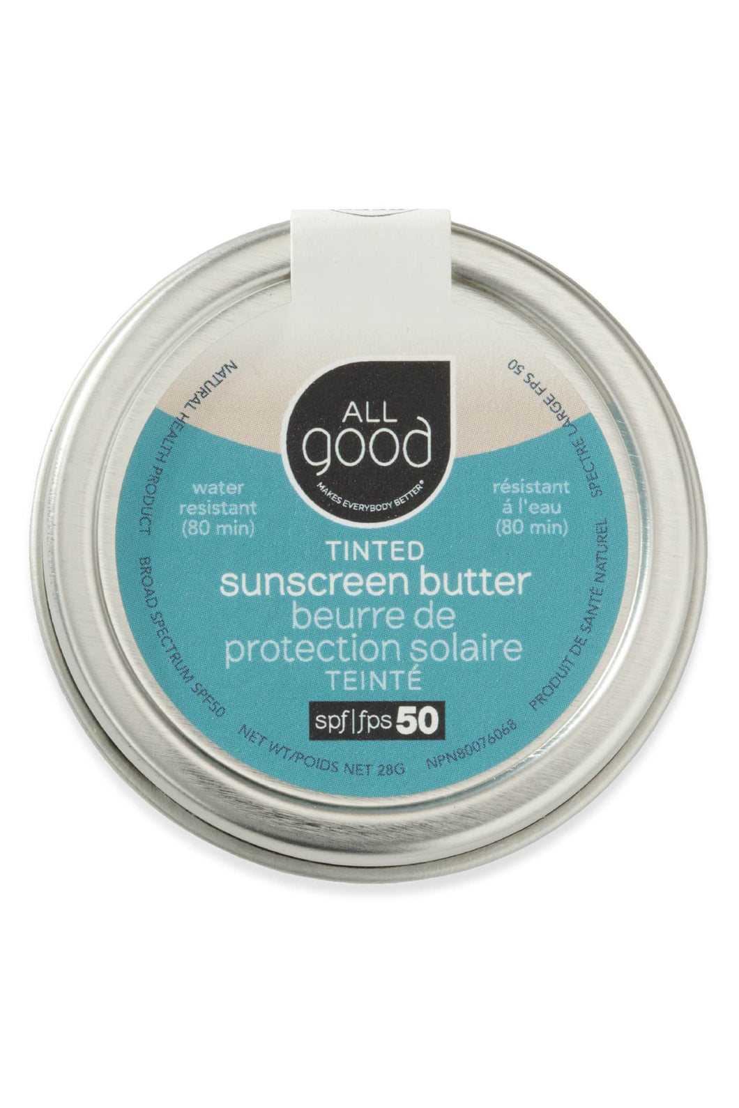 SPF 50 Tinted Mineral Sunscreen Butter by 'All Good'