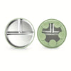 Stainless Steel Toddler Plates with Silicone Suction