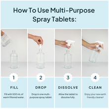 Load image into Gallery viewer, Lemon Sage Multi-Purpose Spray Tablets
