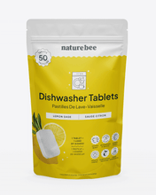 Load image into Gallery viewer, Dishwasher Tablets by Nature Bee (Lemon)

