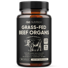 Load image into Gallery viewer, Grass-Fed Beef Organ Complex - 5-in-1 Food - 180 Capsules
