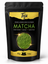 Load image into Gallery viewer, Japanese Matcha Green Tea Powder | Organic | Canadian | 40g
