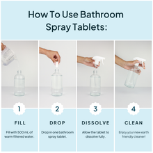 Load image into Gallery viewer, Eucalyptus Mint Bathroom Cleaner Tablet
