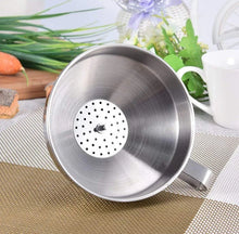 Load image into Gallery viewer, Stainless Steel Funnel with Filter
