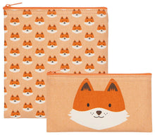 Load image into Gallery viewer, Cotton Canvas Snack Bags (Set of 2)
