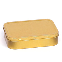 Load image into Gallery viewer, Gold Rectangular Tin
