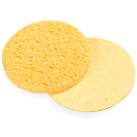 Thin Orange Cellulose Sponge