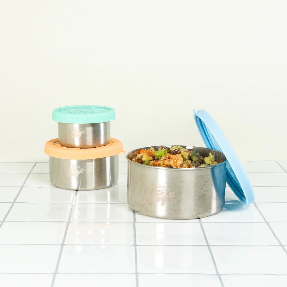 3 Pack Stainless Steel Food Containers