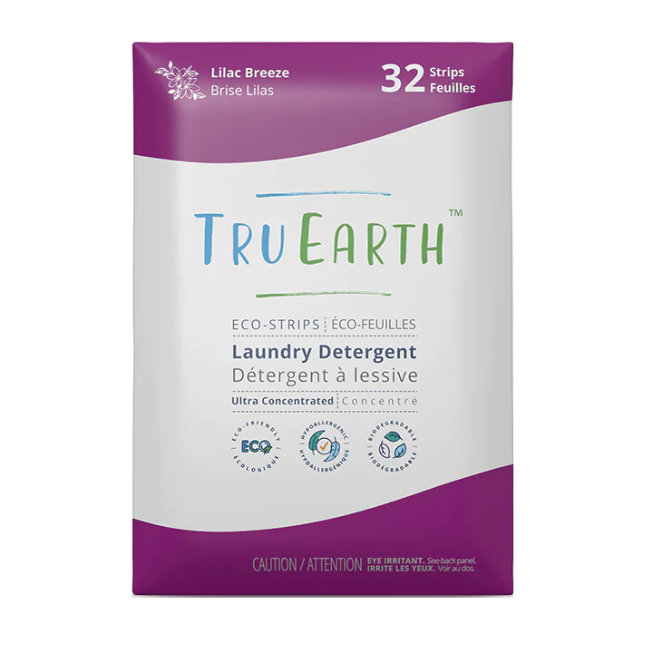 TruEarth Laundry Strips -Lilac Breeze 32 Loads