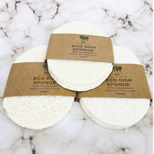 Load image into Gallery viewer, Loofah Dish Sponges: Single Layer 3-Pack
