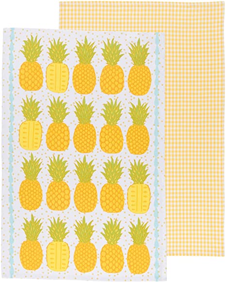 Tea Towel Set 'Pineapples'