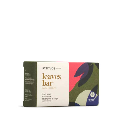 Leaves Body Bar Soap by Attitude