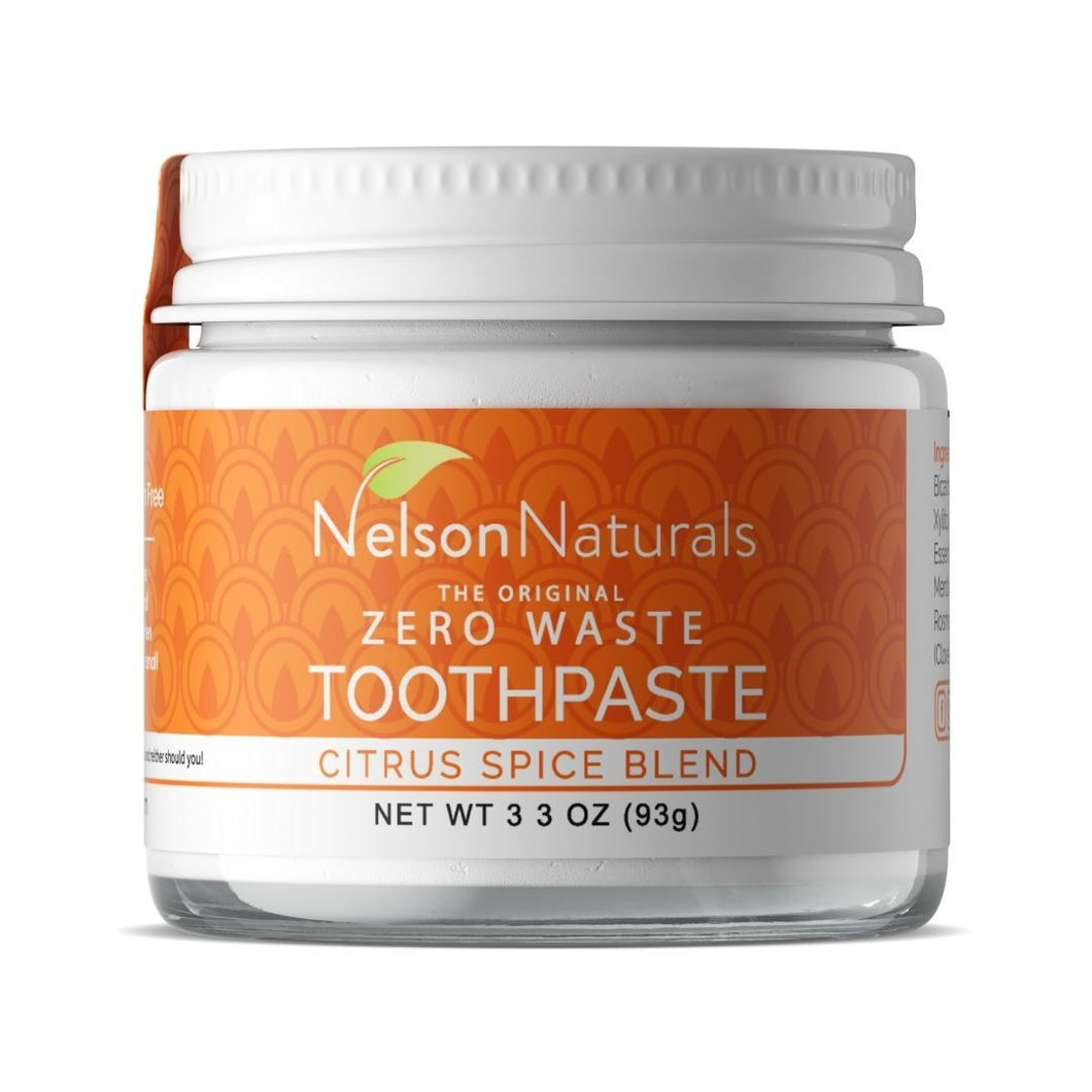 Nelson Naturals Citrus Spice Blend Toothpaste