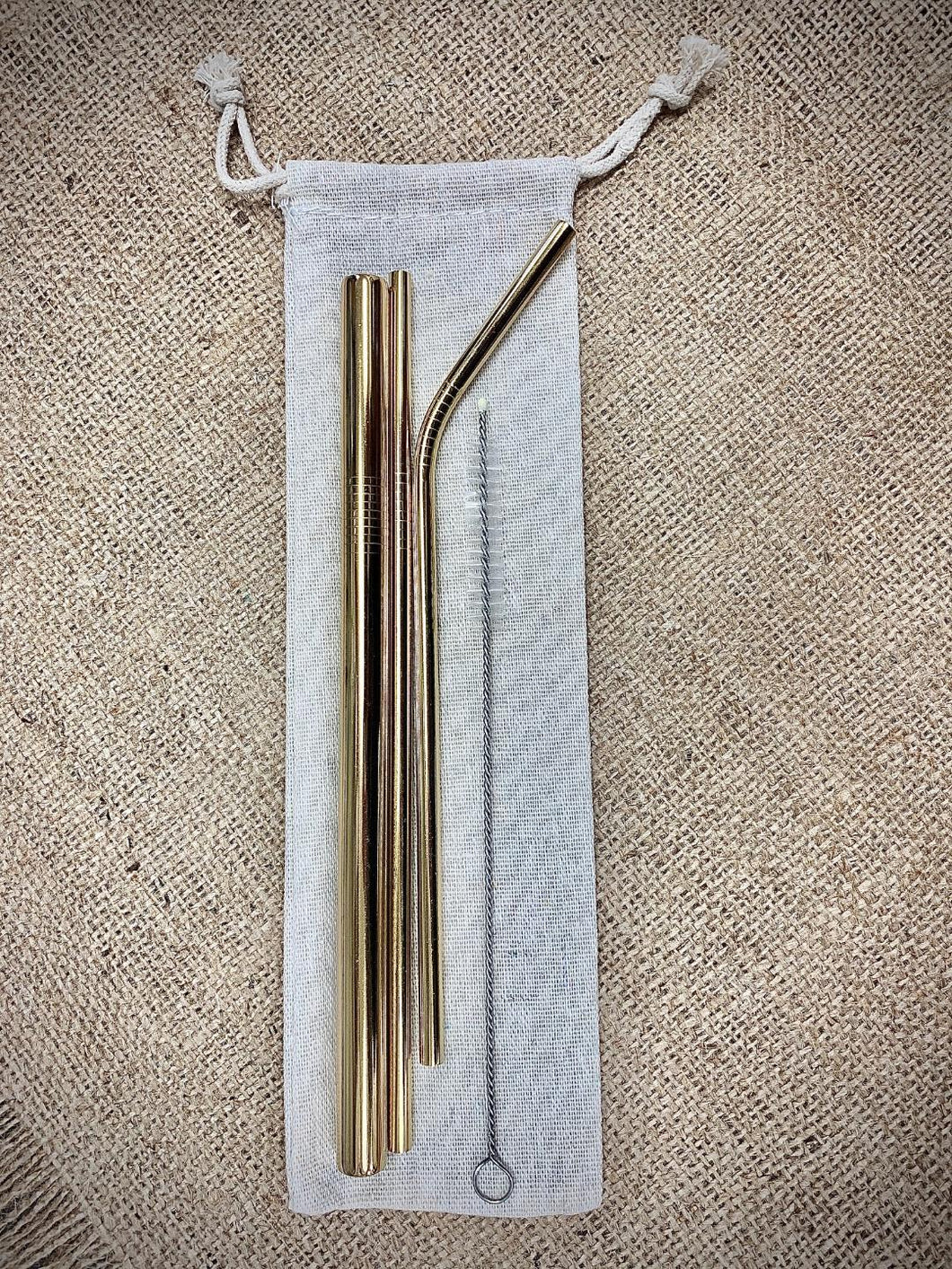 Stainless Steel Straw Set with Pouch