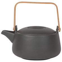 Load image into Gallery viewer, Black Orb Teapot
