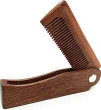 Load image into Gallery viewer, Foldable Sandlewood Comb

