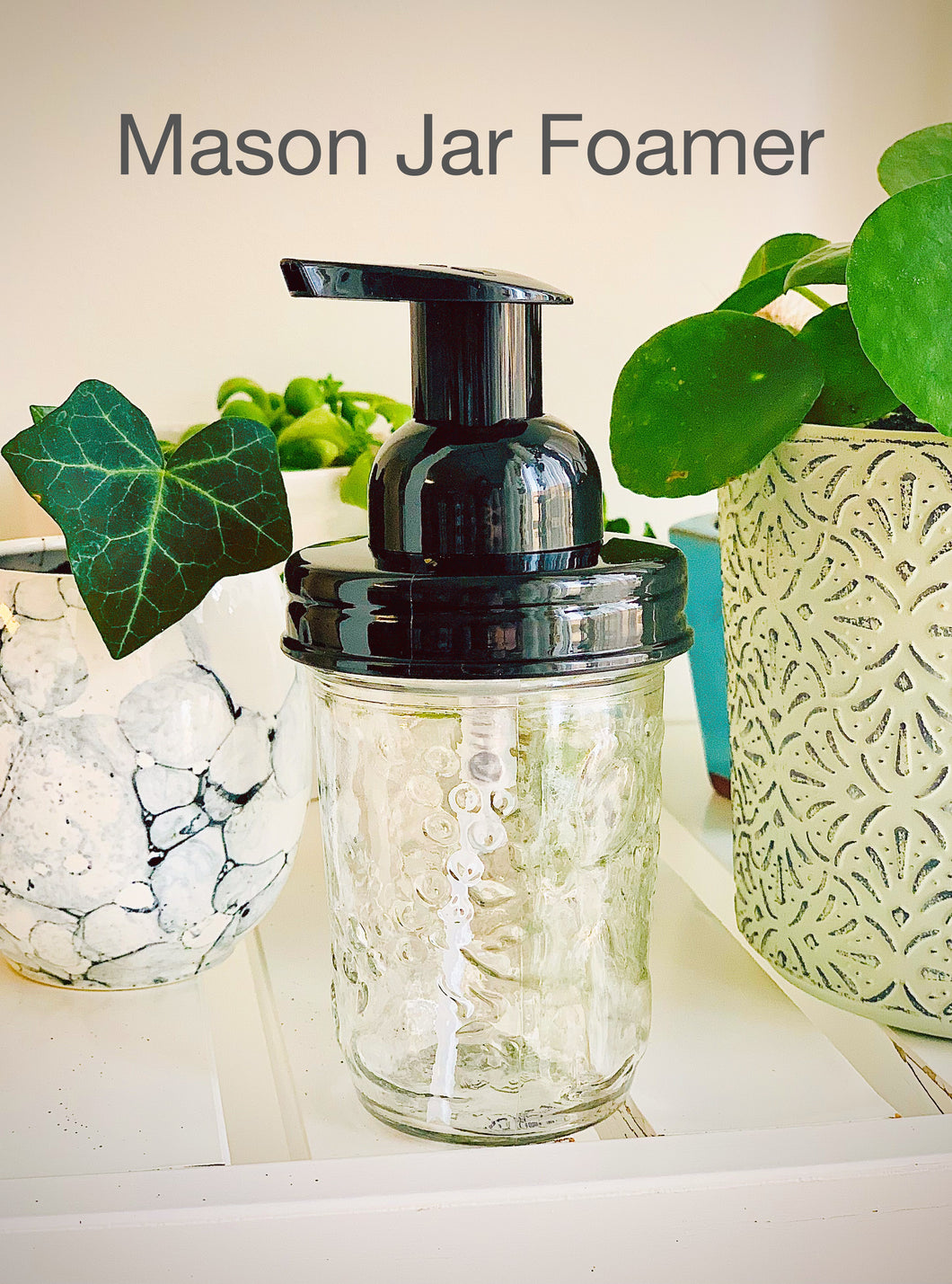 Mason Jar Foaming Soap Dispenser Lid