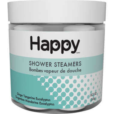 Happy Shower Steamers - Ginger Tangerine Eucalyptus