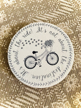 Load image into Gallery viewer, Medium &quot;Bike&quot; Fabric Bowl Cover
