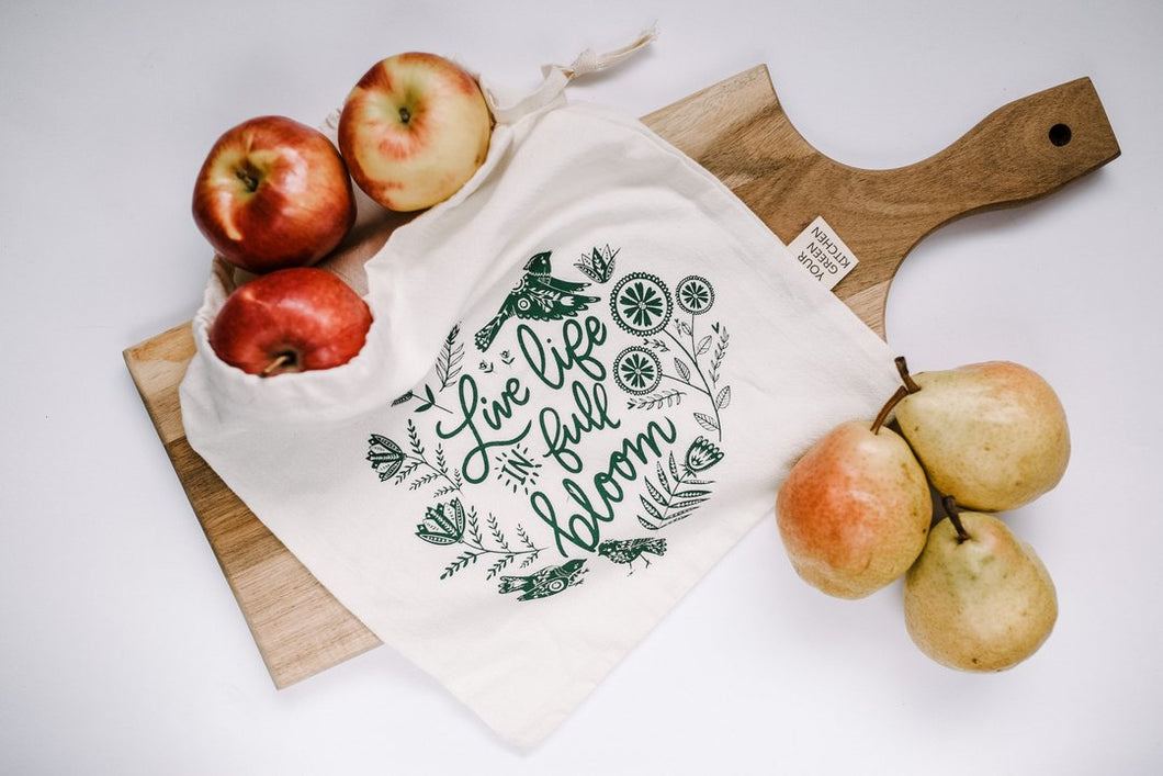 Large Organic Reusable Produce Bag
