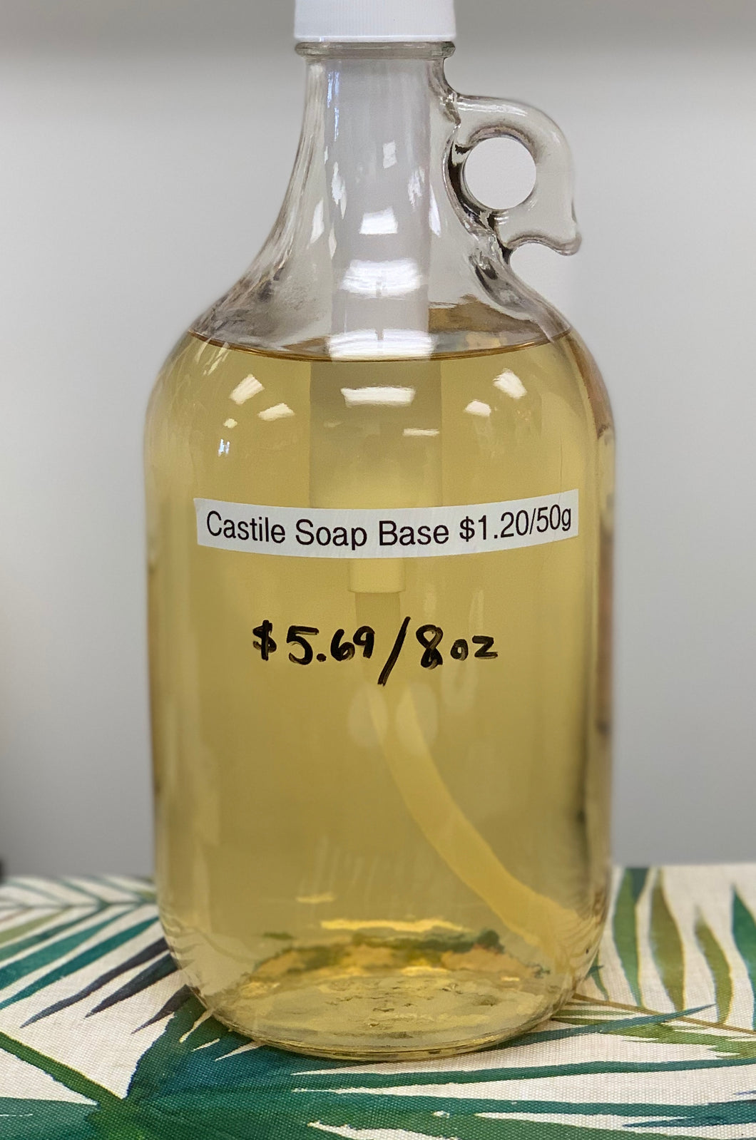 Liquid Castile Soap Base- BULK (10ml)