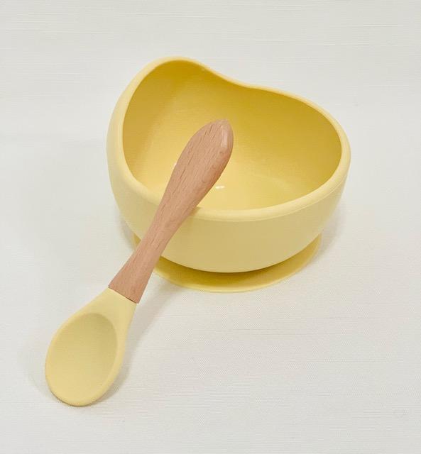 Silicone Suction Baby Bowl & Spoon